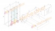 Спален комплект Александрия с включен матрак Бонел 160/200 дъб вотан със светъл вотан - изглед 6