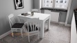 Трапезен комплект Дени М комплект със столове бял - изглед 1