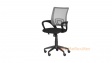 Офис стол Кармен 7050 сиво с черно - изглед 3