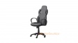 Офис стол Кармен 7510 черно със сиво - изглед 3
