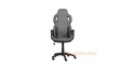 Офис стол Кармен 7510 черно със сиво - изглед 1