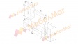 Секция Бърно модулни светъл олд стайл с матера - изглед 4