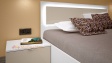 Спален комплект Аделина с включен матрак Бонел 160/200 бял гланц с пустинен пясък - изглед 2
