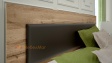 Спален комплект Калабрия с включен матрак Бонел 180/200 дъб дакота с графит - изглед 2