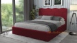Тапицирана спалня Сияна с включен матрак Бонел 160/200 червена - изглед 1