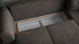 Ъглов диван Марлен с посока кафяв - изглед 3