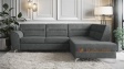 Ъглов диван Новара с посока графит - изглед 2