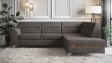 Ъглов диван Новара с посока кафяв - изглед 2