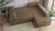 Ъглов диван Били с посока кафяв - изглед 5