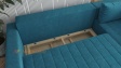 Ъглов диван Били с посока син - изглед 4