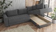 Ъглов диван Били с посока сив - изглед 3
