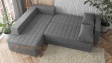 Ъглов диван Били с посока сив - изглед 5