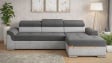 Ъглов диван Болеро с посока графит със сиво - изглед 1