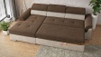 Ъглов диван Болеро с посока кафяв с бежово - изглед 4