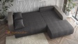 Ъглов диван Бруклин с посока тъмно сив със сиво - изглед 4