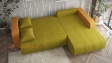 Ъглов диван Бруклин с посока зелен с манго - изглед 4