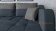 Ъглов диван Масина с посока син със сиво - изглед 2