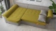 Ъглов диван Памела с посока зелен със сиво - изглед 4