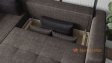 Ъглов диван Порто с посока сив с тъмно сиви възглавници - изглед 3