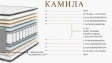 Боксспринг система за сън Камила с включен матрак кафяв - изглед 7 - МебелМаг Боксспринг система за сън Камила с включен матрак кафяв - изглед 7