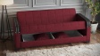 Диван Фъргис триместни бордо - изглед 4 - МебелМаг Диван Фъргис триместни бордо - изглед 4