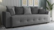 Диван Реджин триместни сив - изглед 1