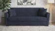 Диван Джина триместни деним - изглед 2 - МебелМаг Диван Джина триместни деним - изглед 2