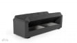 Диван Фиорина триместни графит - изглед 4