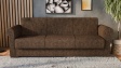 Диван Кънтри триместни кафяв - изглед 2