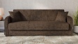 Диван Мартина триместни кафяв - изглед 2 - МебелМаг Диван Мартина триместни кафяв - изглед 2