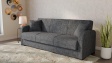 Диван Мартина триместни сив - изглед 1 - МебелМаг Диван Мартина триместни сив - изглед 1