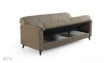 Диван Нуби триместни кафяв - изглед 4 - МебелМаг Диван Нуби триместни кафяв - изглед 4