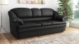 Диван Роси триместни черен - изглед 2 - МебелМаг Диван Роси триместни черен - изглед 2