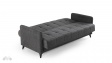 Диван Санти триместни графит - изглед 5