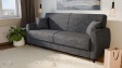 Диван Радана триместни сив - изглед 1