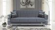 Диван Верино триместни сив - изглед 2