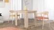 Трапезна маса Вероника разтегателни дъб сонома - изглед 1