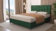 Боксспринг легло 160/200 Ализе с включен матрак Sleep Nuvia 160/200 тъмно зелен - изглед 1