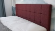 Тапицирана спалня 160/200 Анаса с включен матрак Sleep Nuvia 160/200 червен - изглед 2 - МебелМаг Тапицирана спалня 160/200 Анаса с включен матрак Sleep Nuvia 160/200 червен - изглед 2