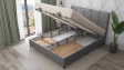 Боксспринг легло 160/200 Барона с включен матрак Sleep Nuvia 160/200 сив - изглед 3