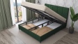 Боксспринг легло 160/200 Барона с включен матрак Sleep Nuvia 160/200 тъмно зелен - изглед 3 - МебелМаг Боксспринг легло 160/200 Барона с включен матрак Sleep Nuvia 160/200 тъмно зелен - изглед 3