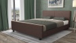 Тапицирана спалня 160/200 Елана с включен матрак Sleep Nuvia 160/200 кафяв - изглед 1 - МебелМаг Тапицирана спалня 160/200 Елана с включен матрак Sleep Nuvia 160/200 кафяв - изглед 1