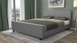 Тапицирана спалня 160/200 Елана с включен матрак Sleep Nuvia 160/200 сив - изглед 1 - МебелМаг Тапицирана спалня 160/200 Елана с включен матрак Sleep Nuvia 160/200 сив - изглед 1
