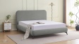 Тапицирана спалня 160/200 Елван с включен матрак Sleep Nuvia 160/200 светло сив - изглед 1 - МебелМаг Тапицирана спалня 160/200 Елван с включен матрак Sleep Nuvia 160/200 светло сив - изглед 1