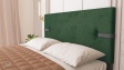 Боксспринг легло 160/200 Геника с включен матрак Sleep Nuvia 160/200 тъмно зелен - изглед 2
