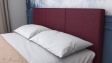 Тапицирана спалня 160/200 Гера с включен матрак Sleep Nuvia 160/200 червен - изглед 2 - МебелМаг Тапицирана спалня 160/200 Гера с включен матрак Sleep Nuvia 160/200 червен - изглед 2