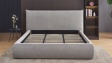 Тапицирана спалня 180/200 Оренда с включен матрак Sleep Nuvia 180/200 светло сив - изглед 2 - МебелМаг Тапицирана спалня 180/200 Оренда с включен матрак Sleep Nuvia 180/200 светло сив - изглед 2