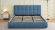 Тапицирана спалня 180/200 Селен с включен матрак Sleep Nuvia 180/200 деним - изглед 2 - МебелМаг Тапицирана спалня 180/200 Селен с включен матрак Sleep Nuvia 180/200 деним - изглед 2