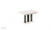 Трапезна маса Апиа разтегателни кашмир с черно - изглед 3 - МебелМаг Трапезна маса Апиа разтегателни кашмир с черно - изглед 3
