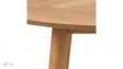 Трапезна маса Нагано неразтегателни дъб натурал - изглед 3